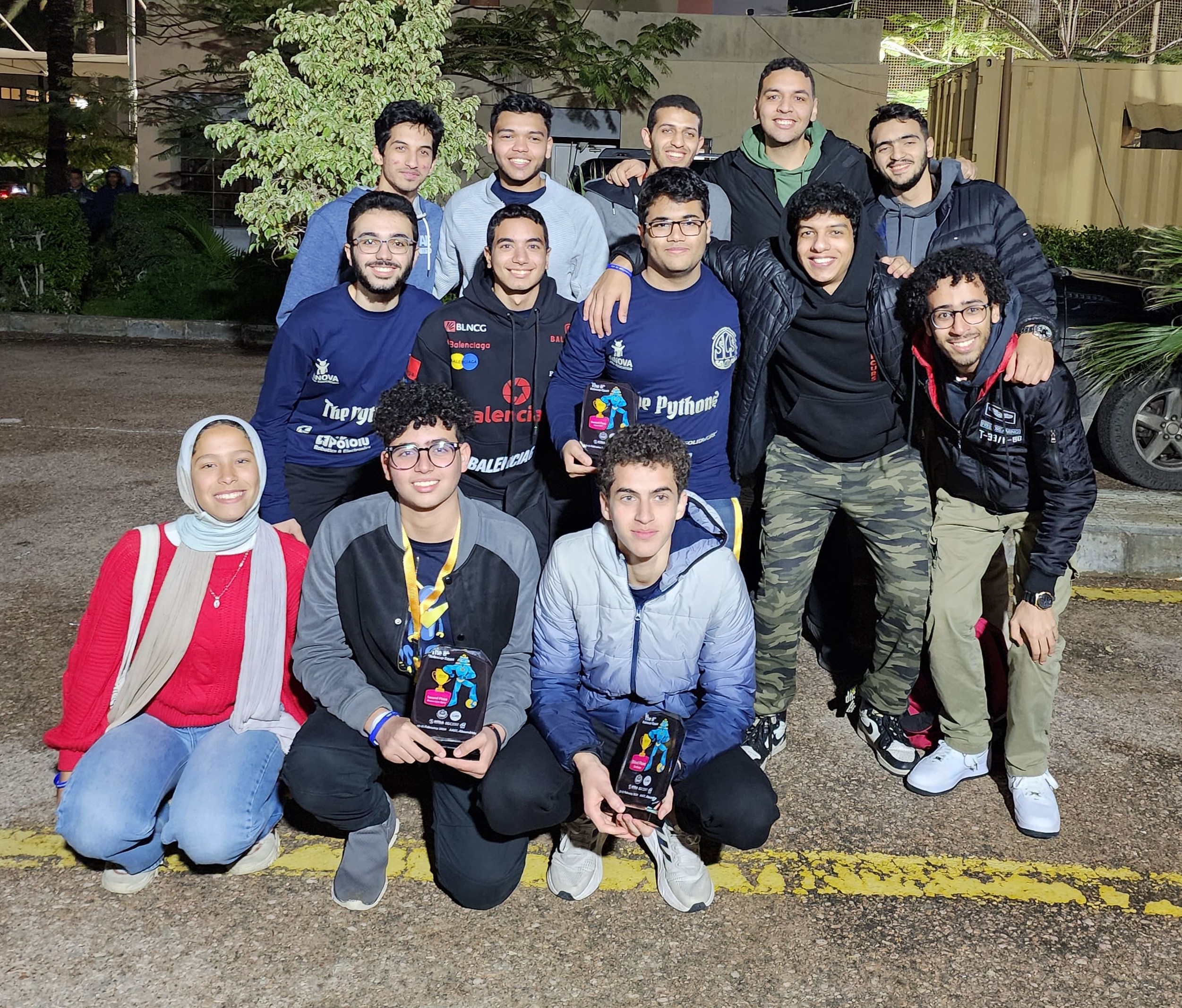 Picture of The Pythons team members