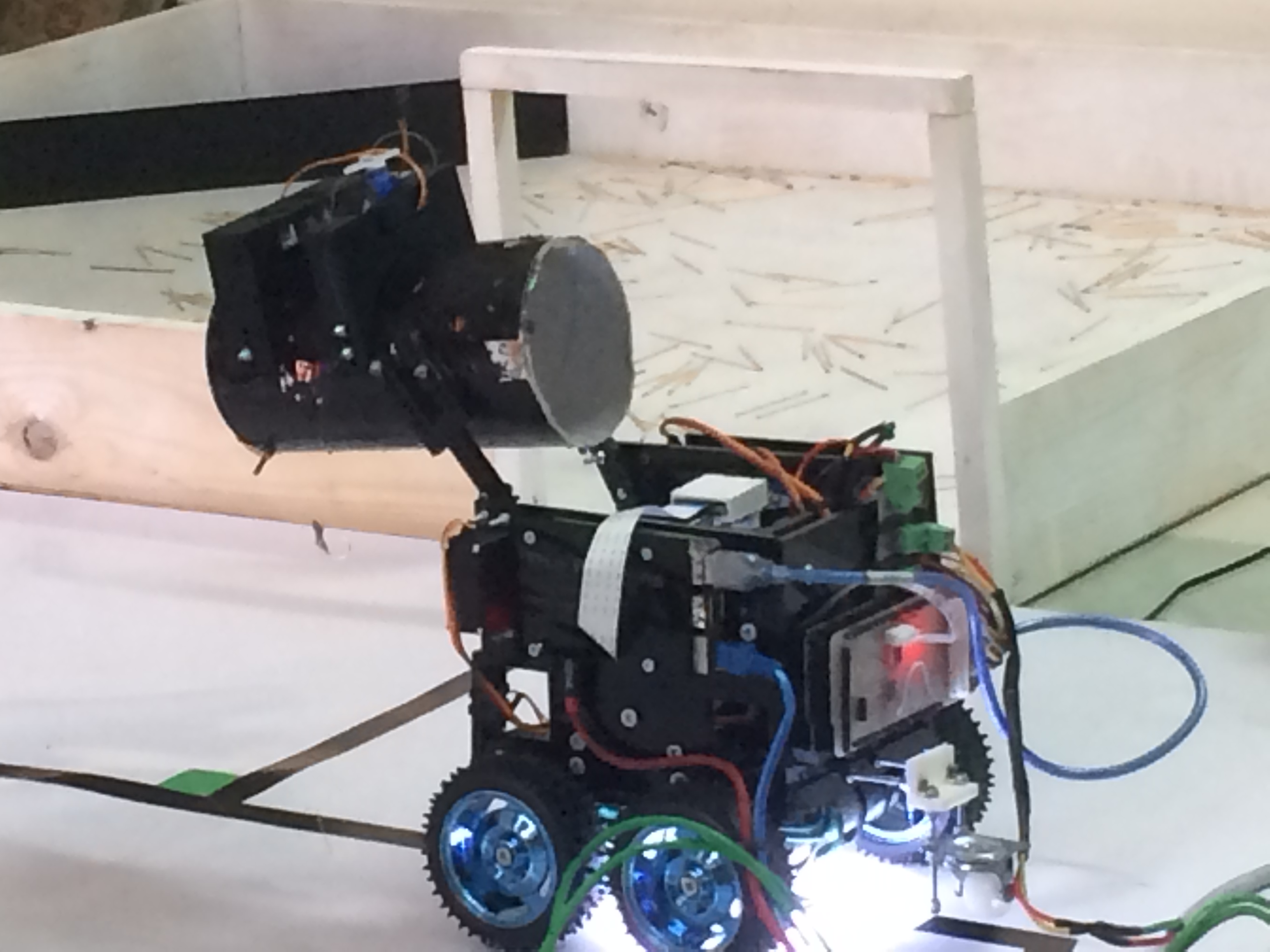 Image of Rescue Line robot for robocup junior 2017